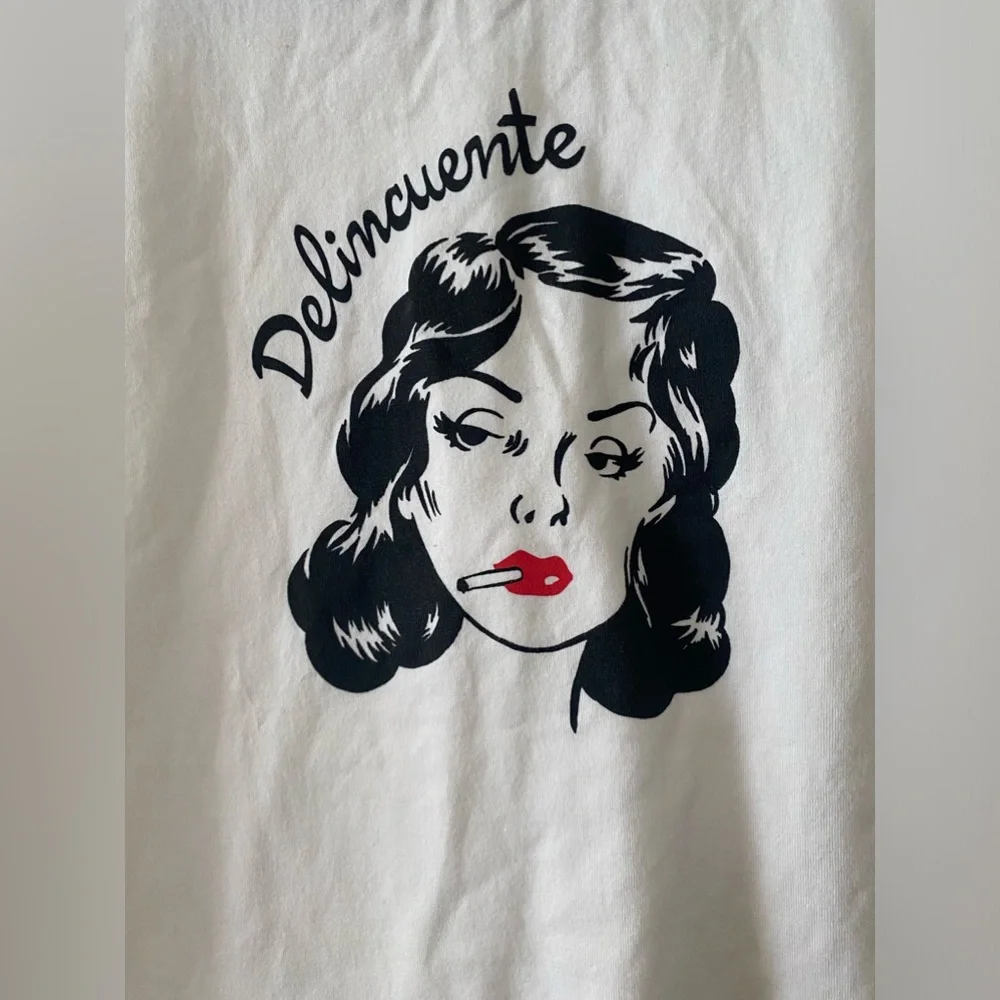 ⭐️HUF Delincuente Short Sleeve Muscle Tank Top - Picture 5 of 7